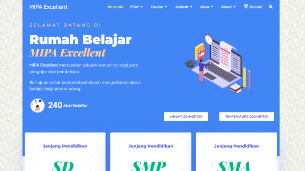 Website MIPA Excellent